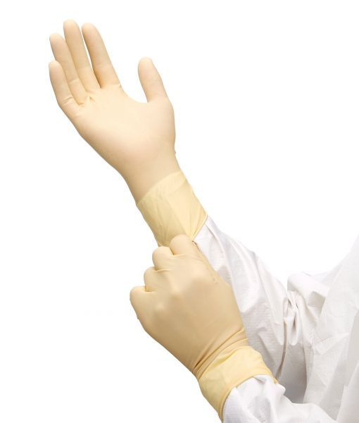 Фото: Латексные лабораторные перчатки, 500 шт. 28 см, характеристики, описание